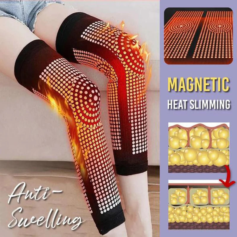 1 Pair Self Heating Knee Pads Brace Sports Kneepad
