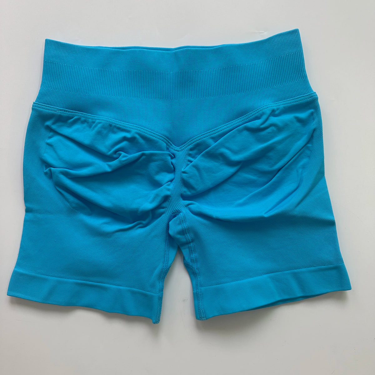 Yoga Shorts Low Ribbed Band Yoga Shorts Seamless Scrunch Bum
